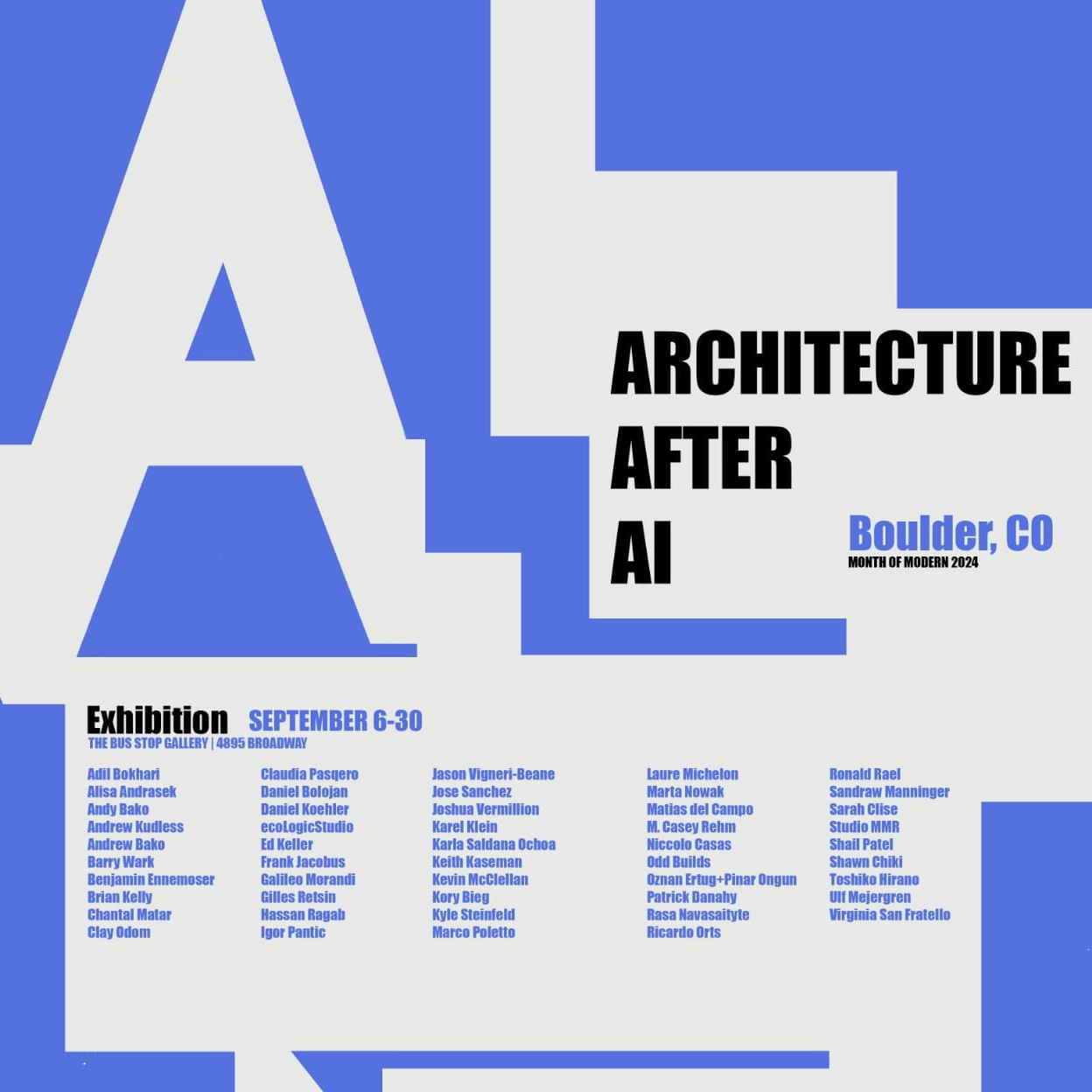 Architecture After AI Exhibition